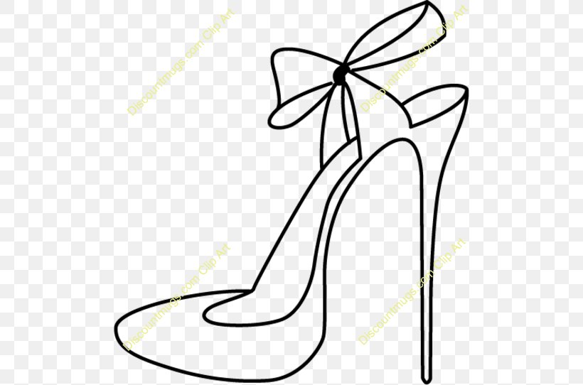 High-heeled Shoe Wedge Absatz Ballet Shoe, PNG, 500x542px, Watercolor, Cartoon, Flower, Frame, Heart Download Free