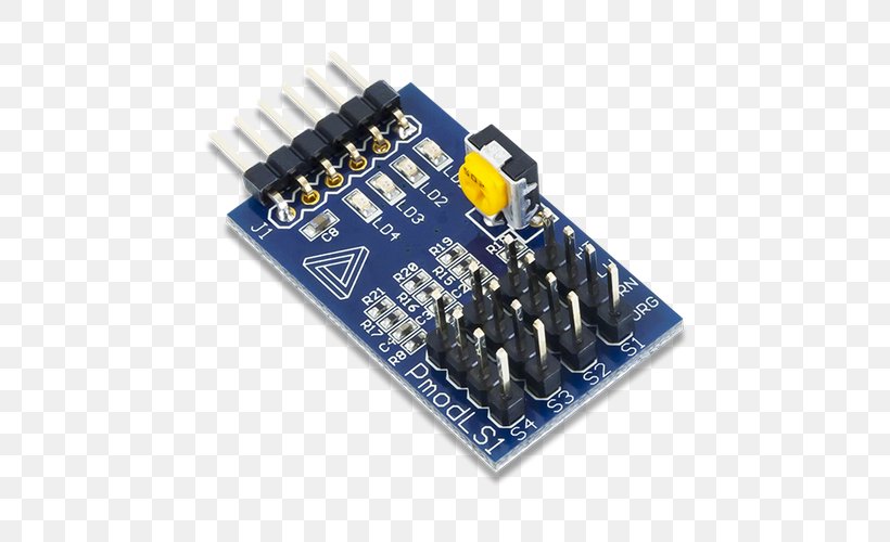 Microcontroller Light Sensor Pmod Interface Infrared, PNG, 500x500px, Microcontroller, Analog Signal, Circuit Component, Circuit Prototyping, Digitaltoanalog Converter Download Free