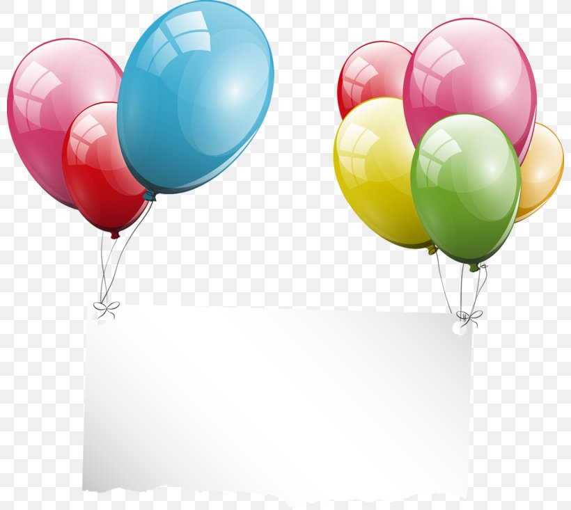 Balloon Party Birthday Greeting Card Clip Art, PNG, 800x733px, Balloon, Birthday, Childrens Party, Gift, Greeting Card Download Free
