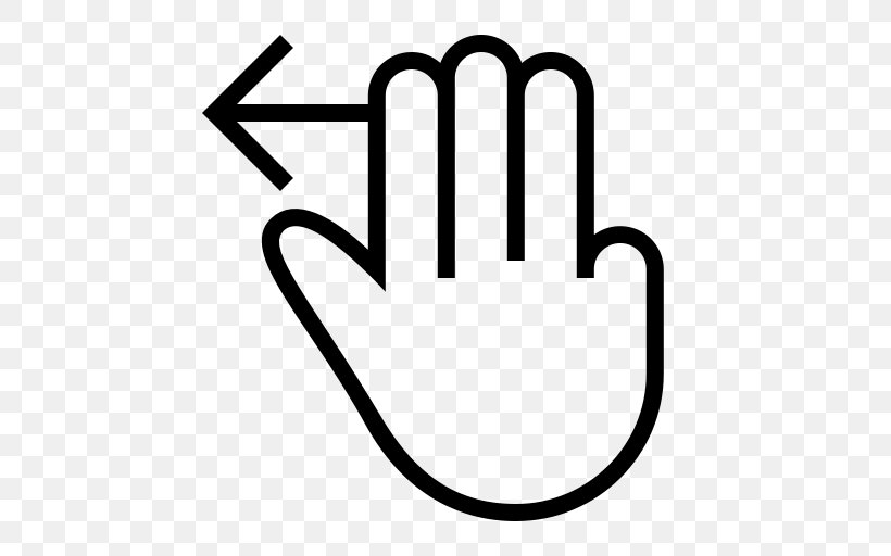 Computer Mouse Symbol Gesture Pointer, PNG, 512x512px, Computer Mouse, Area, Black And White, Cursor, Finger Download Free