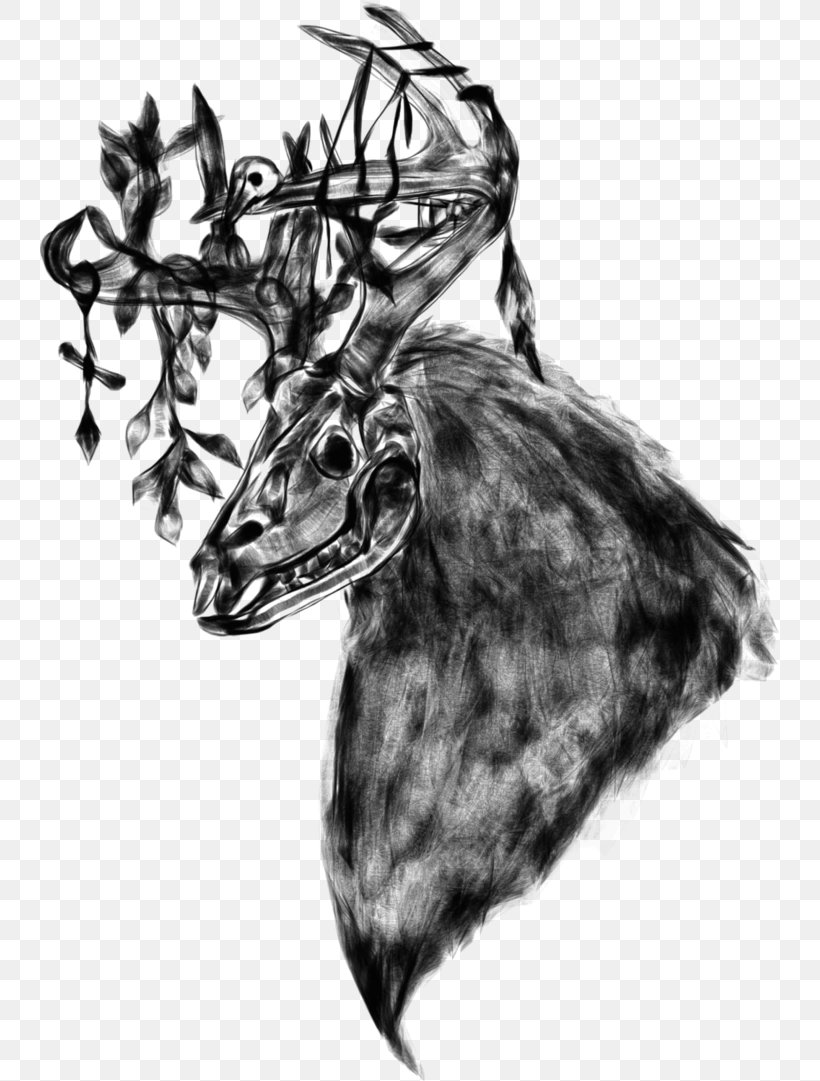 Drawing Giraffe Visual Arts Deer, PNG, 739x1081px, Drawing, Animal, Antler, Black And White, Costume Design Download Free