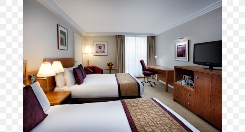Heathrow Airport Crowne Plaza London, PNG, 828x448px, Heathrow Airport, Accommodation, Bedroom, Crowne Plaza, Hotel Download Free