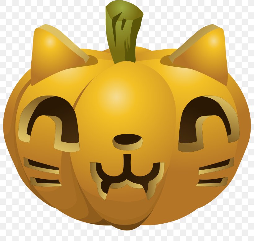 Jack-o'-lantern Pumpkin Carving Calabaza Clip Art, PNG, 800x777px, Jacko Lantern, Calabaza, Carnivoran, Carving, Cat Download Free