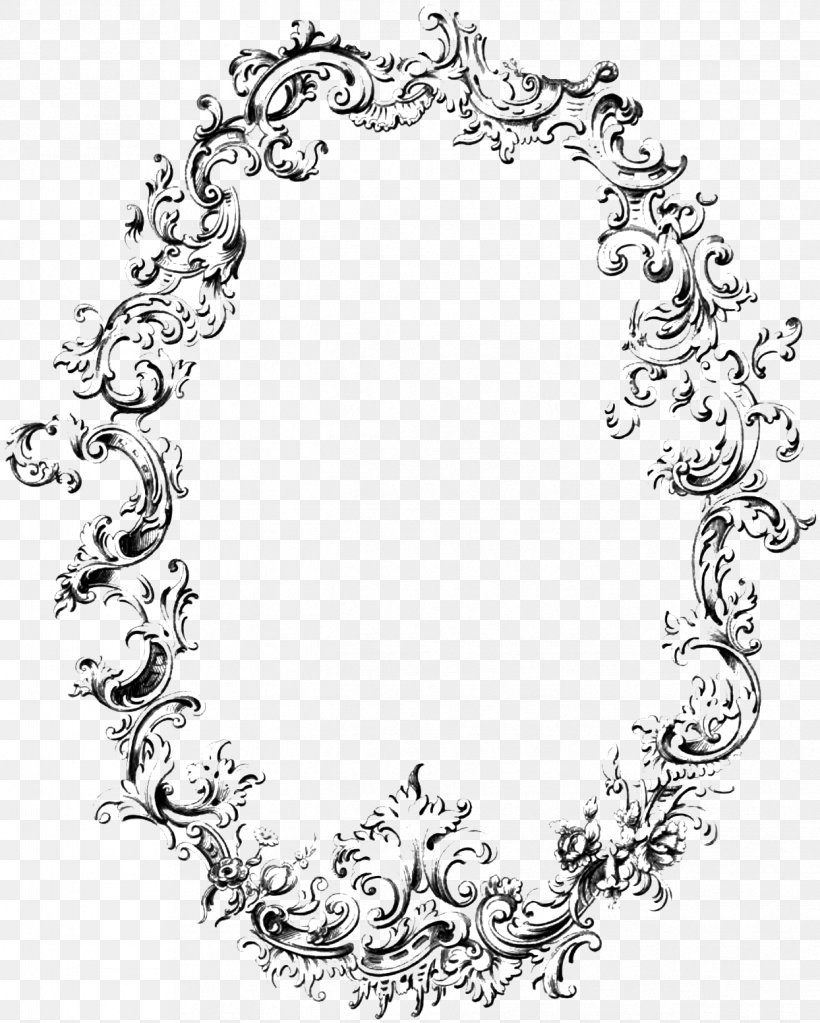 Borders And Frames Clip Art Picture Frames Image, PNG, 1244x1552px, Borders And Frames, Black And White, Body Jewelry, Flower, Line Art Download Free