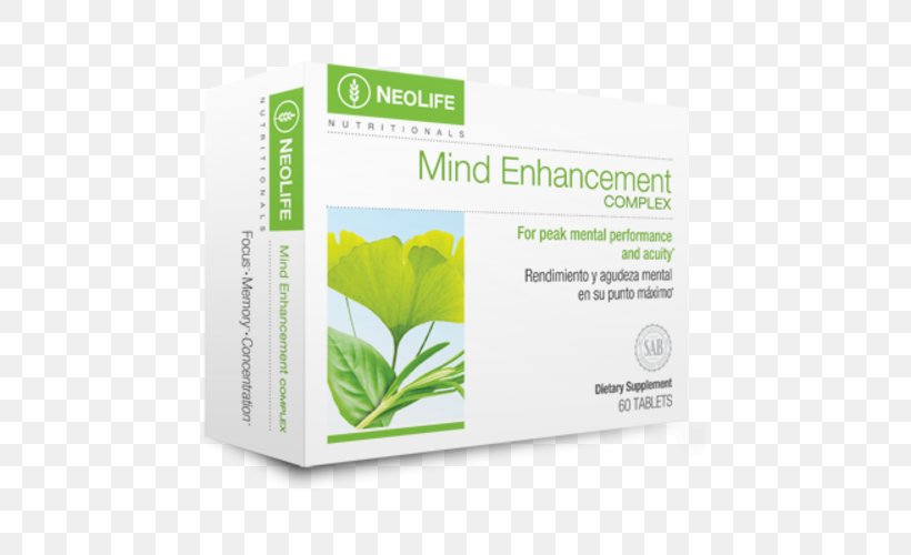 Dietary Supplement NeoLife Brain Mind Vitamin, PNG, 500x500px, Dietary Supplement, Brain, Brand, Carotenoid, Fish Oil Download Free