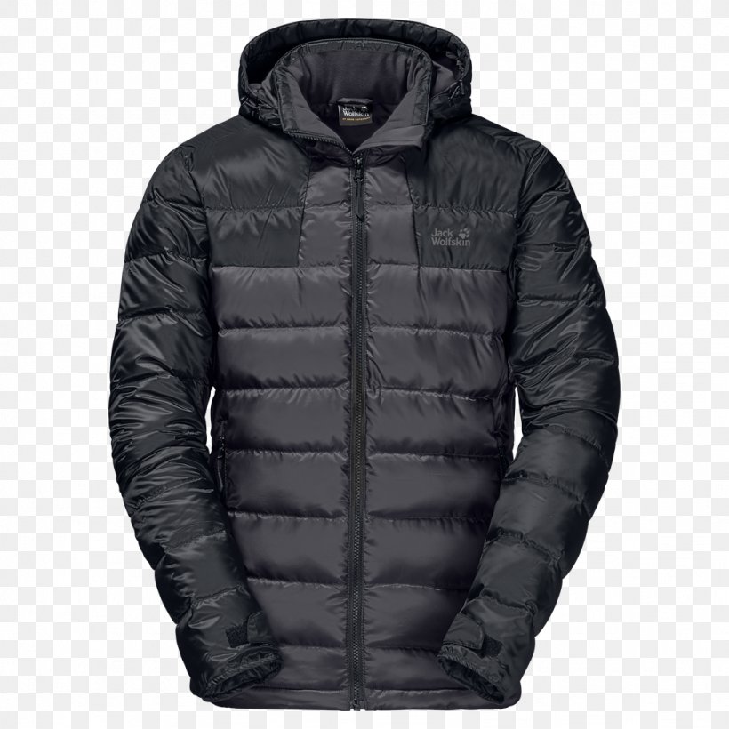 Jacket Daunenjacke Clothing Greenland Jack Wolfskin, PNG, 1024x1024px, Jacket, Black, Clothing, Coat, Daunenjacke Download Free