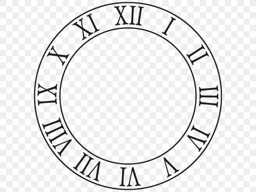 Clock Face Roman Numerals Drawing, PNG, 1000x750px, Clock Face, Alarm Clocks, Area, Black And White, Clock Download Free