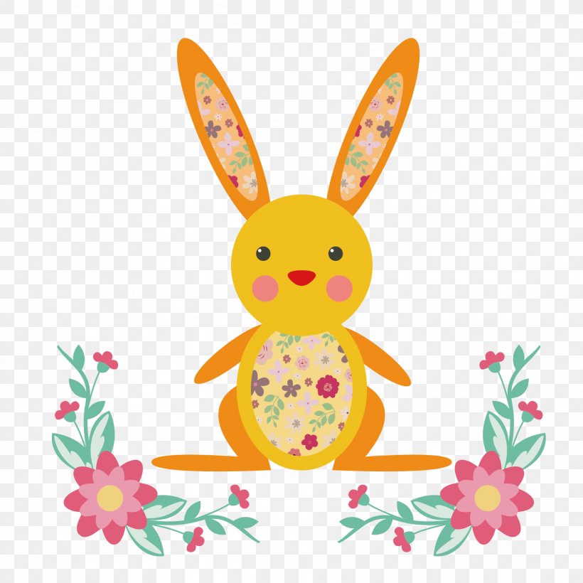 Easter Bunny Rabbit Easter Egg, PNG, 1875x1875px, Easter Bunny, Christmas, Easter, Easter Egg, Flower Download Free