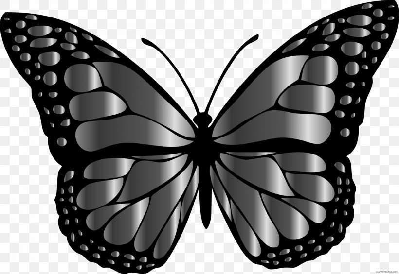 Monarch Butterfly Clip Art Brush-footed Butterflies Insect, PNG, 2310x1590px, Monarch Butterfly, Animal, Arthropod, Black And White, Brush Footed Butterfly Download Free