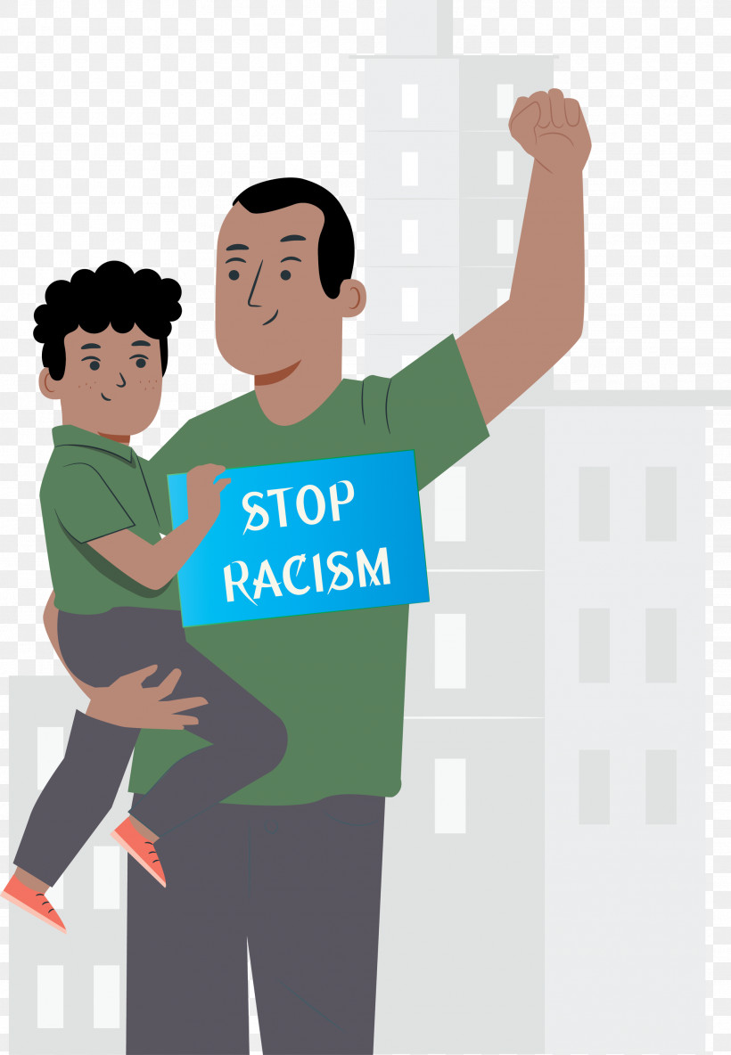 STOP RACISM, PNG, 2076x3000px, Stop Racism, Behavior, Cartoon, Conversation, Hm Download Free