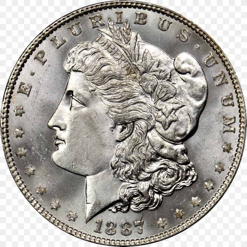 Dollar Coin Morgan Dollar E Pluribus Unum Gold Dollar, PNG, 1600x1600px, Coin, Coin Grading, Currency, Dollar Coin, E Pluribus Unum Download Free