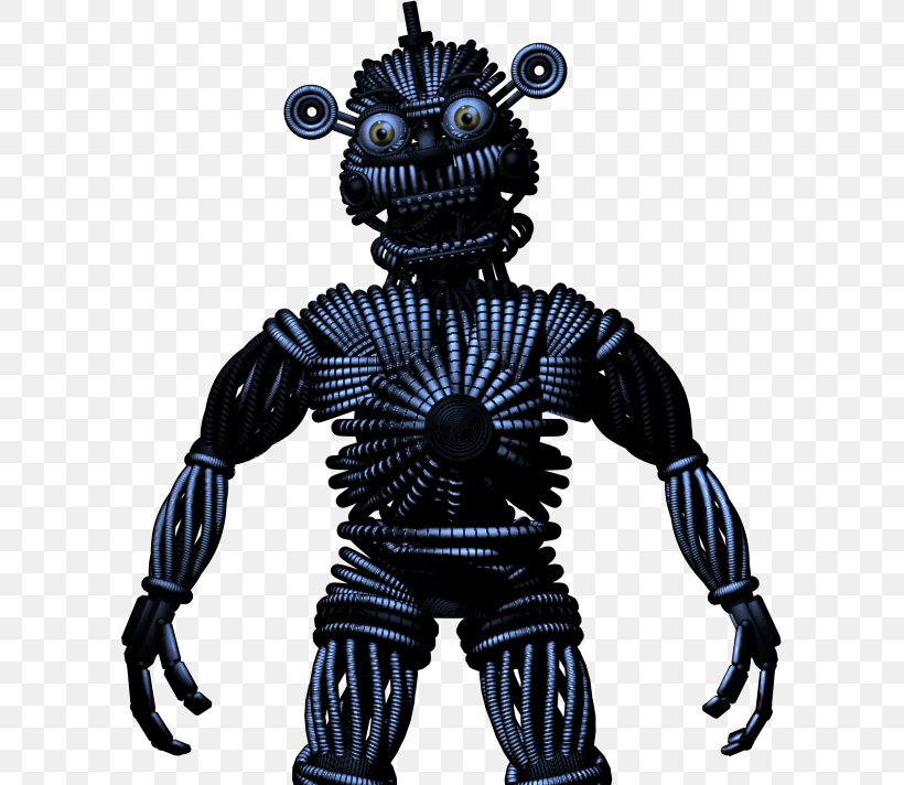 Five Nights At Freddy's: Sister Location Five Nights At Freddy's 4 Five Nights At Freddy's 2 Five Nights At Freddy's: The Twisted Ones, PNG, 599x712px, Five Nights At Freddy S, Action Figure, Animatronics, Endoskeleton, Fictional Character Download Free