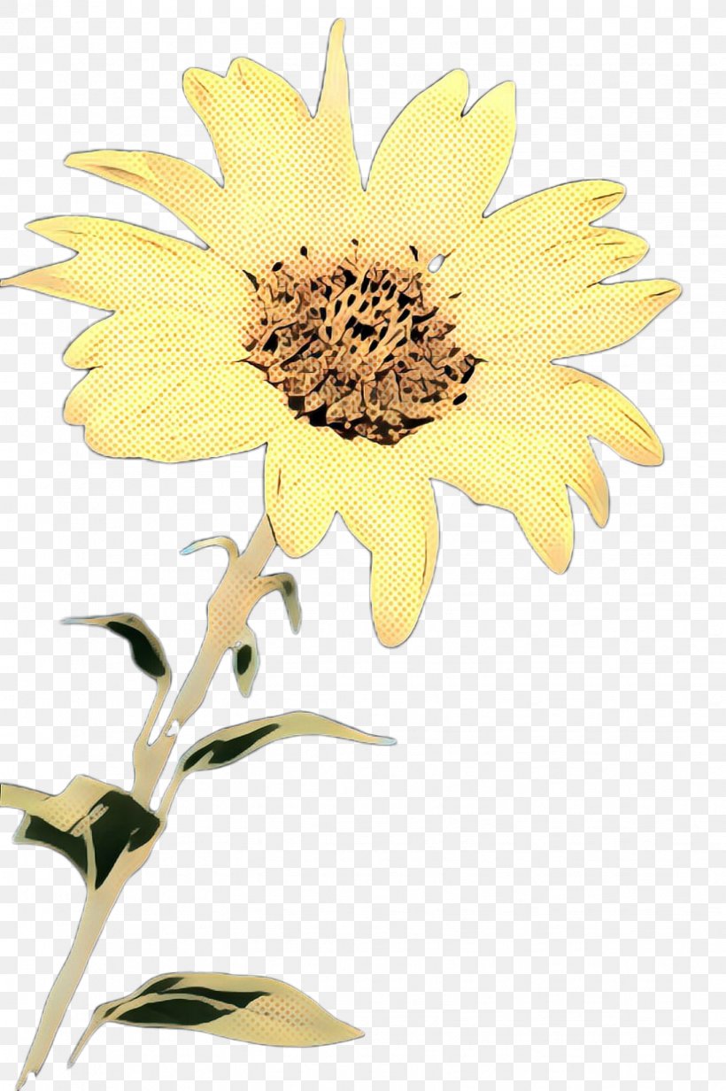 Floral Flower Background, PNG, 1632x2452px, Pop Art, Annual Plant, Botany, Common Sunflower, Cut Flowers Download Free