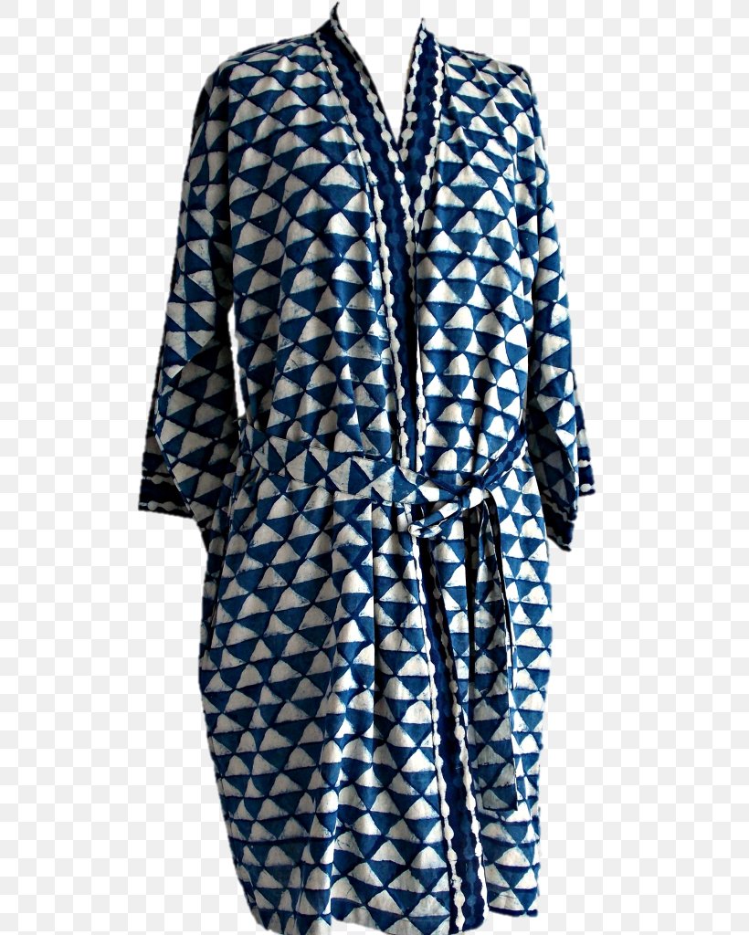 Robe Cobalt Blue Sleeve Dress Coat, PNG, 768x1024px, Robe, Blue, Clothing, Coat, Cobalt Download Free