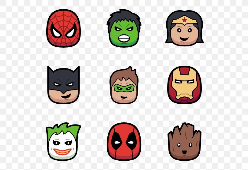 Emoticon Superhero Clip Art, PNG, 600x564px, Emoticon, Avatar, Cheek, Comics, Face Download Free