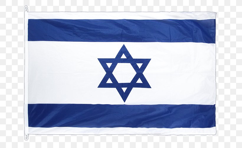 Flag Of Israel Flag Of Israel National Flag Fahne, PNG, 750x500px, Israel, Area, Blue, Cable Grommet, Fahne Download Free