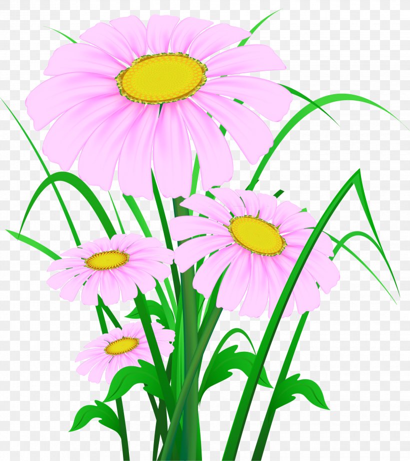 Flower Clip Art, PNG, 3295x3699px, Common Daisy, Artwork, Chrysanths, Clip Art, Color Download Free