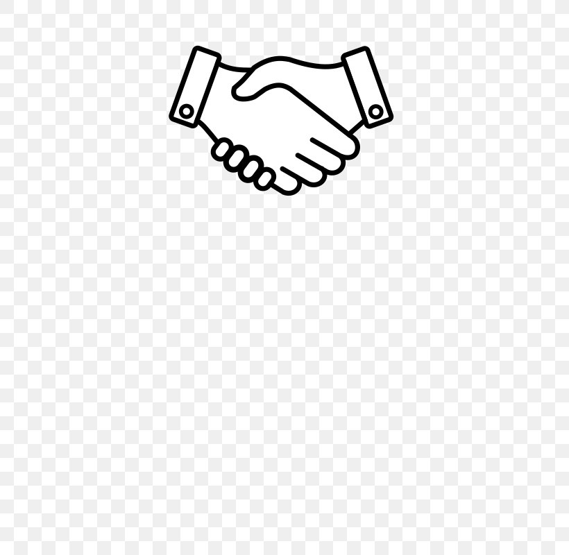 Clip Art, PNG, 566x800px, Handshake, Area, Black, Black And White, Brand Download Free