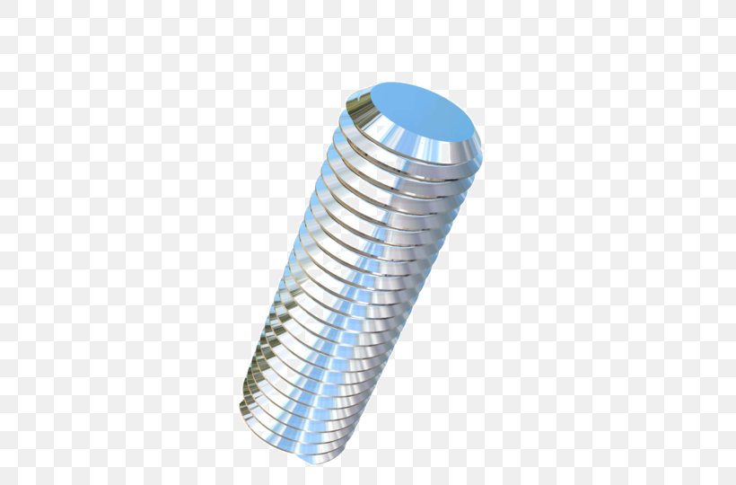 Threaded Rod Titanium Screw Thread Bolt Stainless Steel, PNG, 540x540px, Threaded Rod, Bolt, Cylinder, Fifth Grade, Hardware Download Free