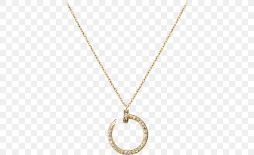 Charms & Pendants Necklace Gold Monogram Jewellery, PNG, 500x500px, Charms Pendants, Body Jewelry, Cartier, Chain, Colored Gold Download Free