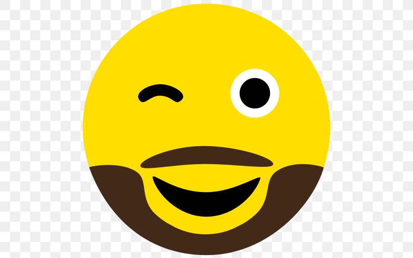 Smiley Emoji Emoticon Text Messaging, PNG, 512x512px, Smiley, Beard, Emoji, Emoticon, Emotion Download Free