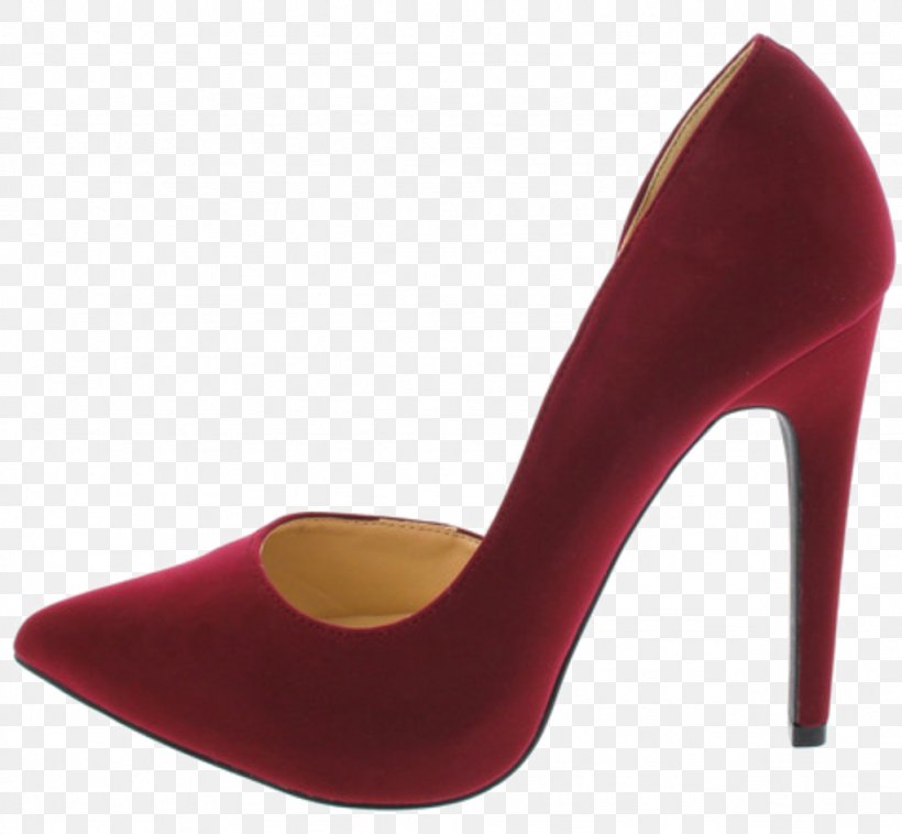 Suede High-heeled Shoe Red High-heeled Shoe, PNG, 1024x947px, Suede, Basic Pump, Burgundy, Court Shoe, Footwear Download Free