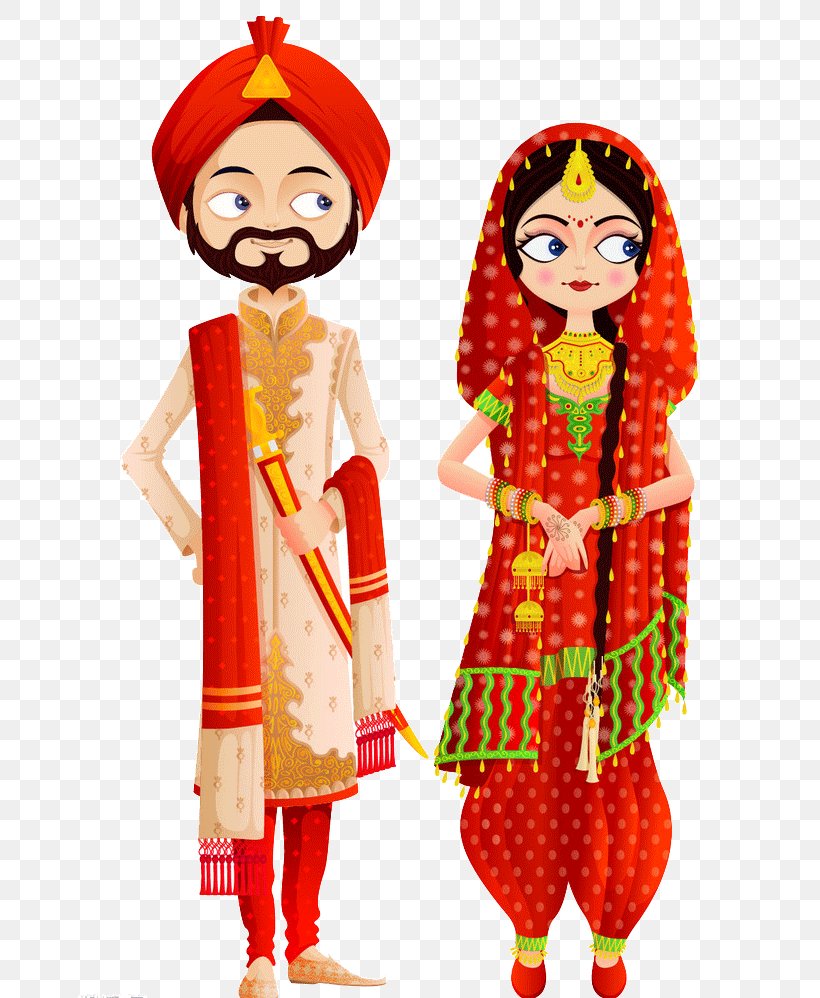 Wedding Invitation Anand Karaj Weddings In India, PNG, 683x998px, Wedding Invitation, Anand Karaj, Art, Bride, Bridegroom Download Free