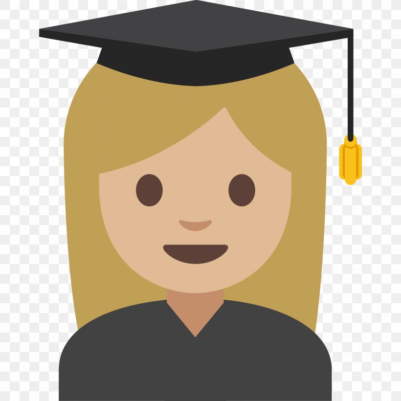 Emoji Higher Education Diploma Noto Fonts, PNG, 2000x2000px, Emoji, Academic Degree, Academician, Cartoon, Child Download Free