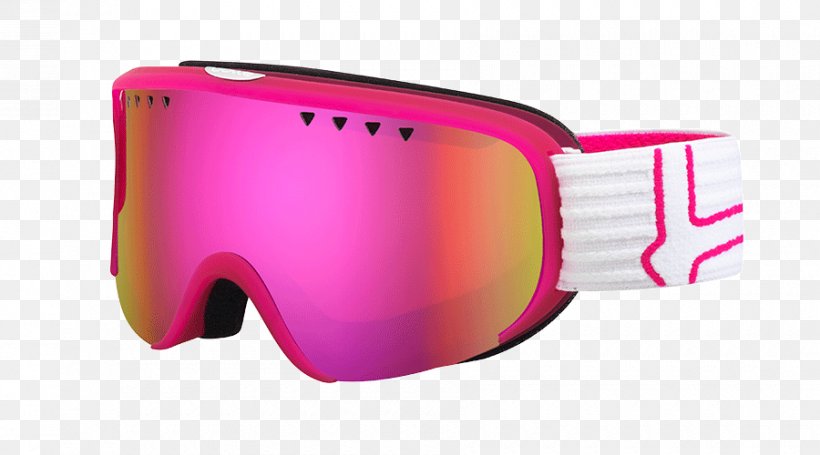 Gafas De Esquí Goggles Skiing Rose Pink, PNG, 900x500px, Goggles, Color, Eyewear, Glasses, Lens Download Free