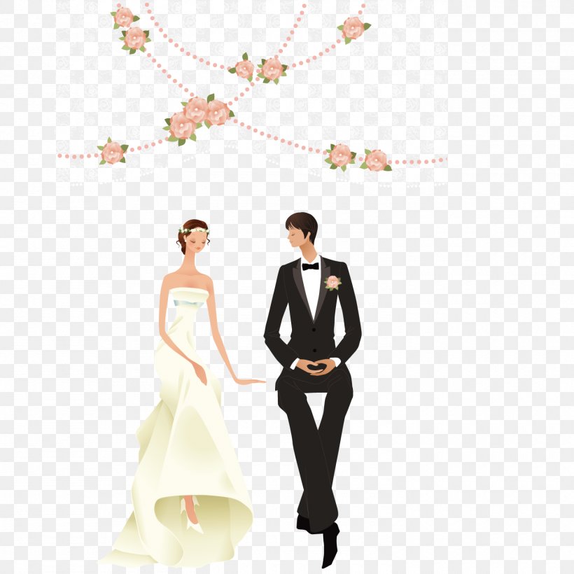 Marriage Wedding Bridegroom Engagement, PNG, 1500x1500px, Watercolor, Cartoon, Flower, Frame, Heart Download Free