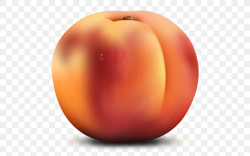 Peach ICO Fruit Icon, PNG, 512x512px, Peach, Apple, Apple Icon Image Format, Close Up, Emoticon Download Free
