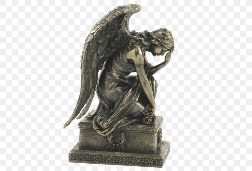 Angel Of Grief Bronze Sculpture Michael Figurine Statue, PNG, 555x555px, Angel Of Grief, Angel, Archangel, Bronze, Bronze Sculpture Download Free