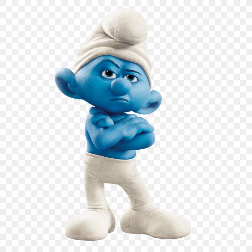 Grouchy Smurf Brainy Smurf Smurfette Gutsy Smurf Papa Smurf, PNG, 1000x1000px, Grouchy Smurf, Animation, Brainy Smurf, Cinema, Figurine Download Free