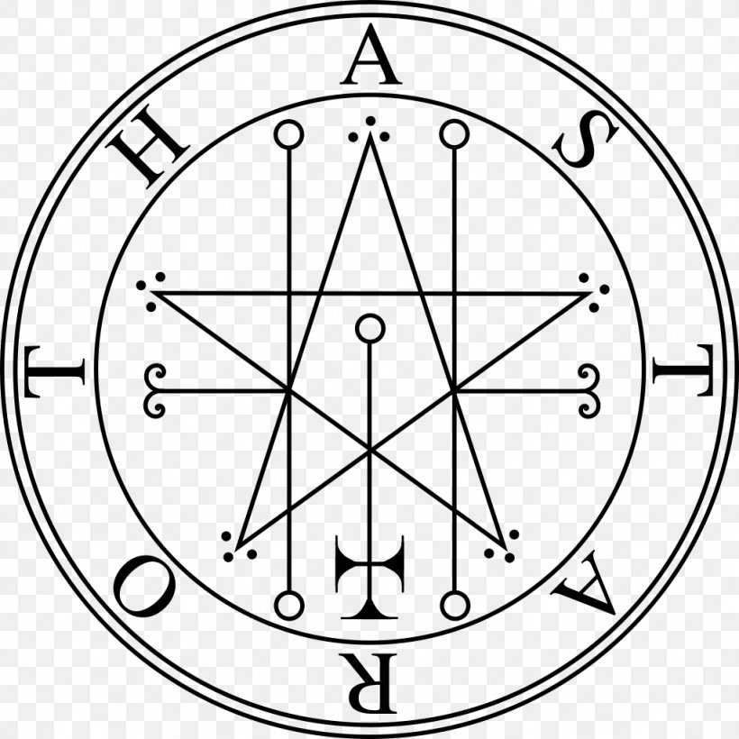 Lesser Key Of Solomon Lucifer Astaroth Dictionnaire Infernal Sigil, PNG, 1024x1024px, Lesser Key Of Solomon, Aamon, Area, Astaroth, Bicycle Wheel Download Free