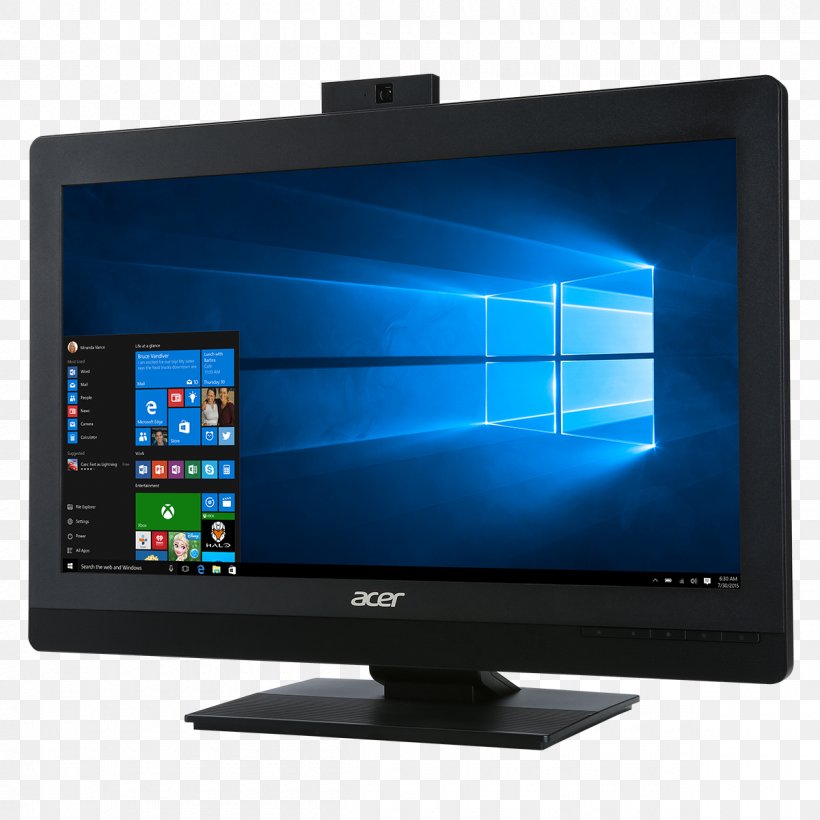 Acer Veriton Z4820G Desktop Computers All-in-One, PNG, 1200x1200px, Acer Veriton, Acer, Acer Veriton Z4820g, Allinone, Computer Download Free