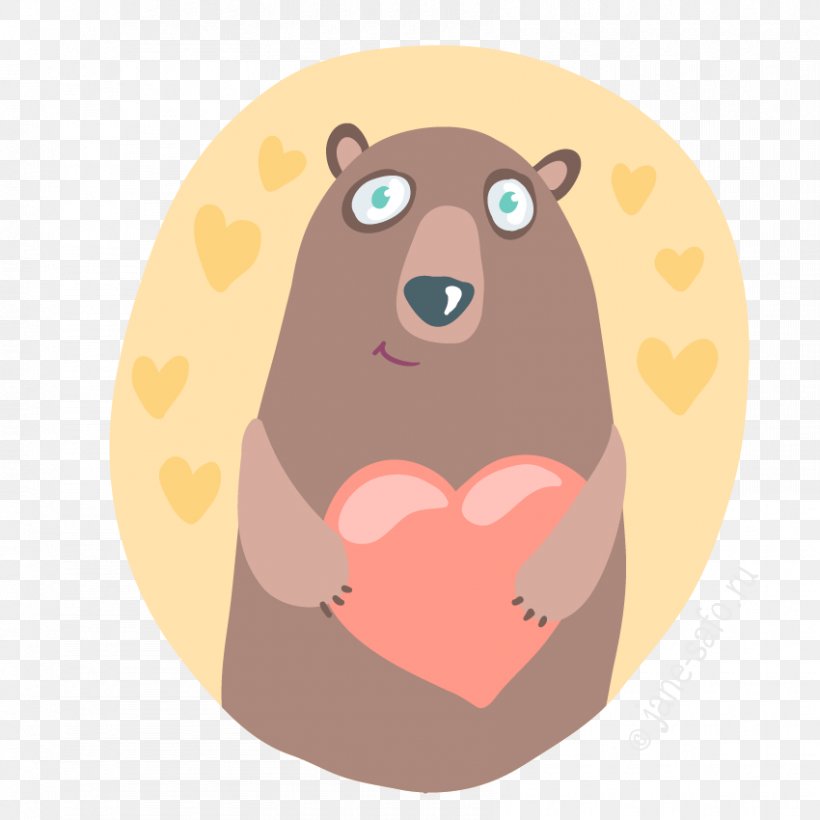 Bear Clip Art, PNG, 850x850px, Bear, Beaver, Carnivoran, Cartoon, Hare Download Free