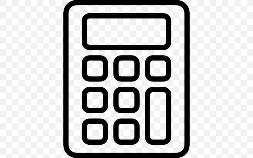 Calculator Calculation, PNG, 512x512px, Calculator, Area, Black And White, Calculation, Can Stock Photo Download Free