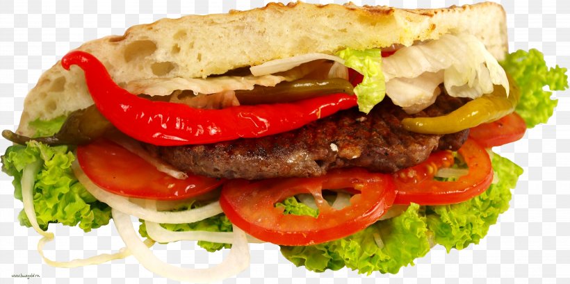 Gyro Hamburger Submarine Sandwich Cheese Sandwich Cheeseburger, PNG, 4251x2125px, Gyro, American Food, Blt, Breakfast Sandwich, Buffalo Burger Download Free