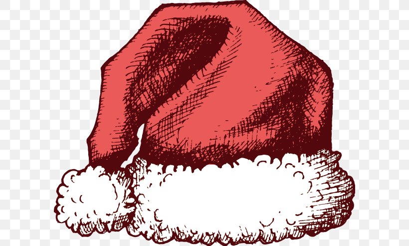 Santa Claus Christmas Hat, PNG, 604x493px, Santa Claus, Beanie, Bonnet, Cap, Christmas Download Free