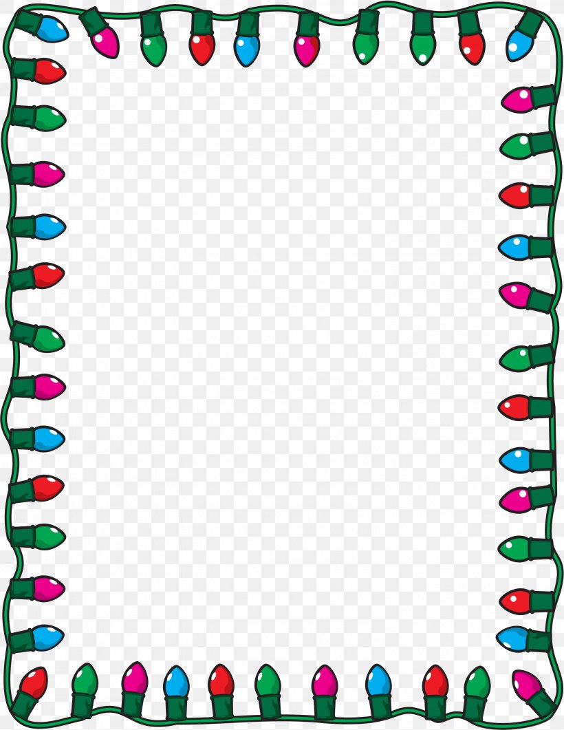 Christmas Lights Clip Art, PNG, 2994x3875px, Christmas, Area, Border Art, Christmas Lights, Christmas Ornament Download Free