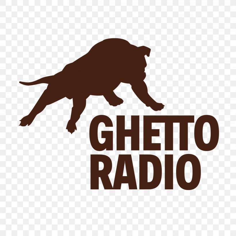 Ghetto Radio Logo FM Broadcasting Cat, PNG, 3650x3650px, Ghetto Radio, Brand, Carnivoran, Cat, Cat Like Mammal Download Free