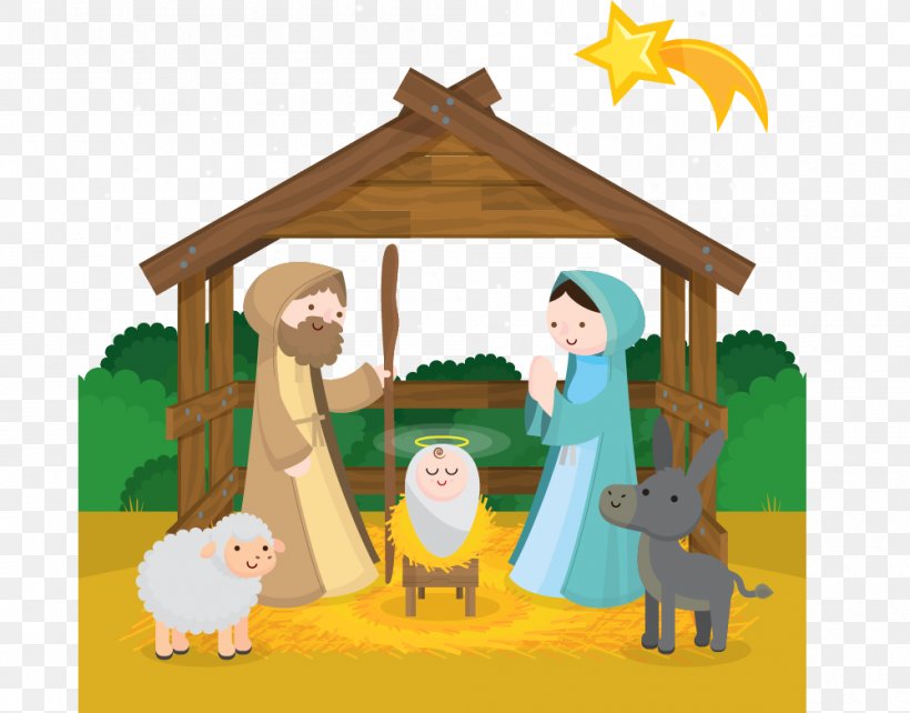 Nativity Of Jesus Christianity Date Of Birth Of Jesus, PNG, 1000x784px, Nativity Of Jesus, Art, Biblical Magi, Birth, Cartoon Download Free
