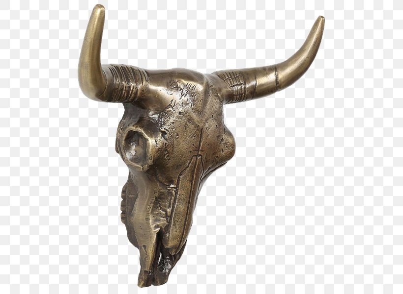 Cattle Bronze Sculpture Bone, PNG, 518x600px, Cattle, Bone, Bronze, Horn, Metal Download Free