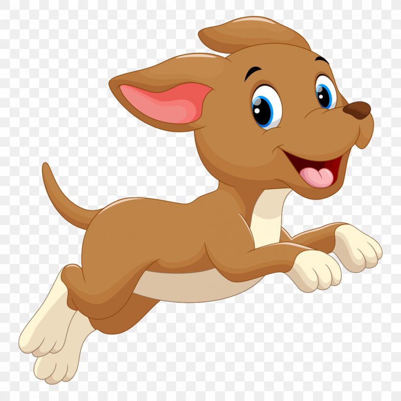 Dog Puppy Cartoon Clip Art, PNG, 1000x1000px, Dog, Carnivoran, Cartoon, Cuteness, Depositphotos Download Free