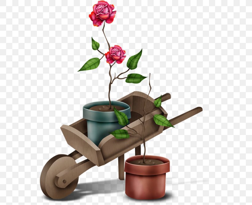 Garden Clip Art, PNG, 562x668px, Garden, Flower, Flowerpot, Garden Roses, Houseplant Download Free