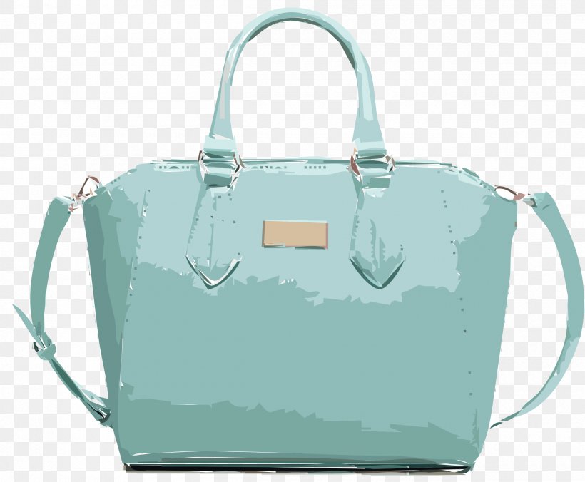 Handbag Tote Bag Clothing Clip Art, PNG, 2400x1980px, Handbag, Aqua, Azure, Bag, Blue Download Free