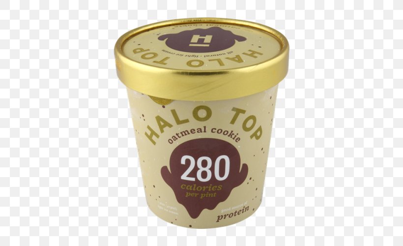 Ice Cream Latte Macchiato Halo Top Creamery Caramel Flavor, PNG, 500x500px, Ice Cream, Calorie, Caramel, Corn Syrup, Cream Download Free