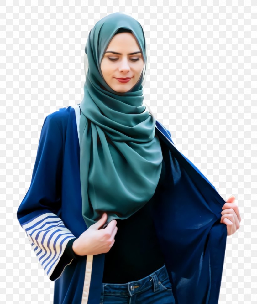 Hijab Headscarf Clothing Fashion, PNG, 918x1088px, Hijab, Aqua, Blue, Book, Clothing Download Free