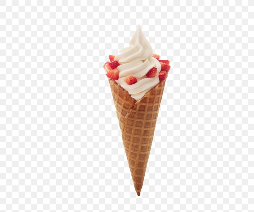 Ice Cream Cone Frozen Yogurt Waffle Parfait, PNG, 621x686px, Smoothie, Cream, Dairy Product, Dessert, Flavor Download Free