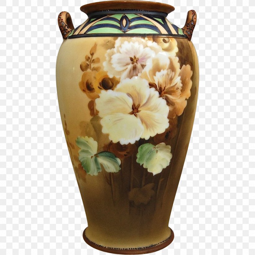 Porcelain Ceramic Vase Noritake Art, PNG, 957x957px, Porcelain, Art, Art Deco, Artifact, Bowl Download Free